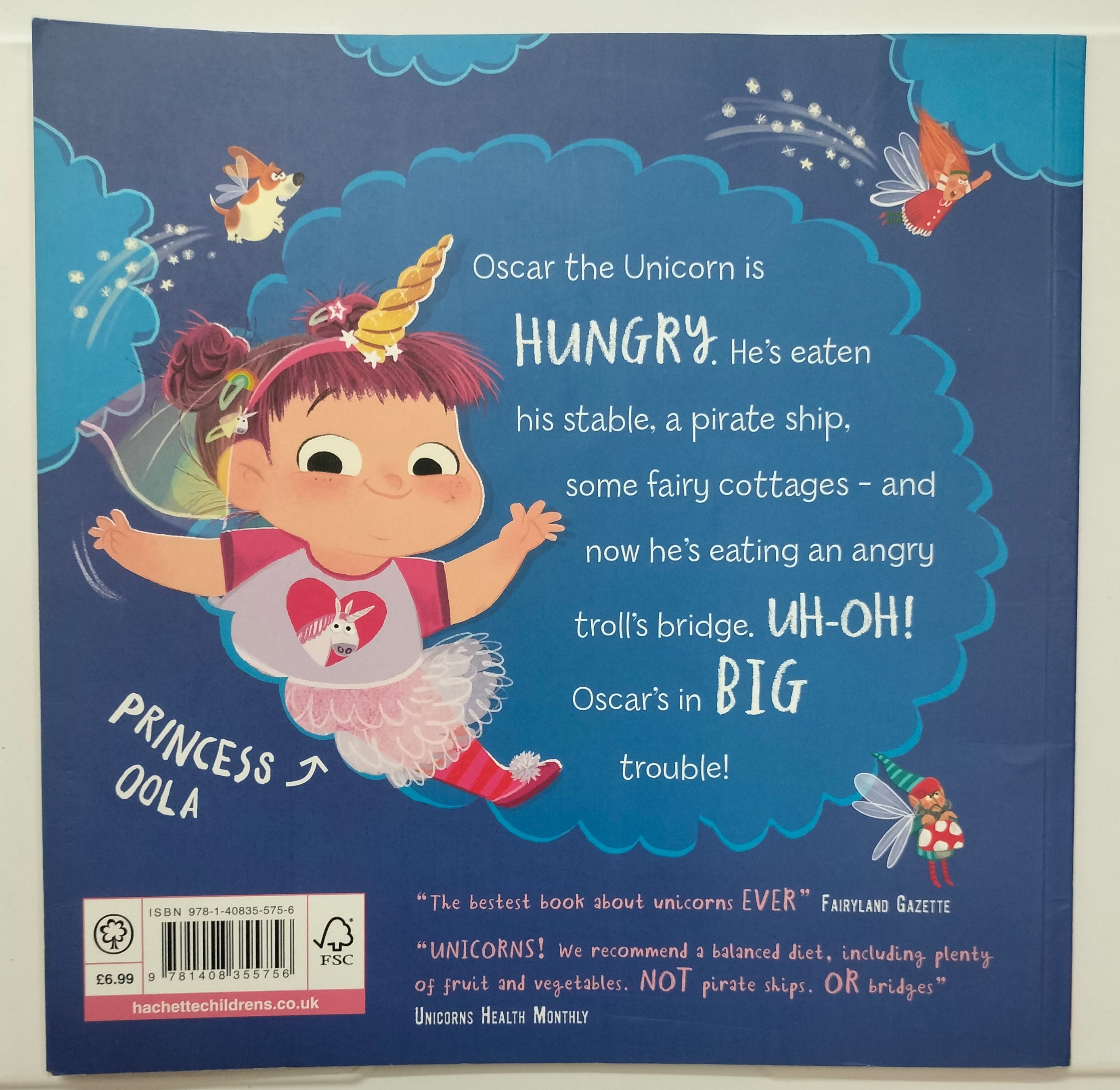 Oscar the Hungry Unicorn