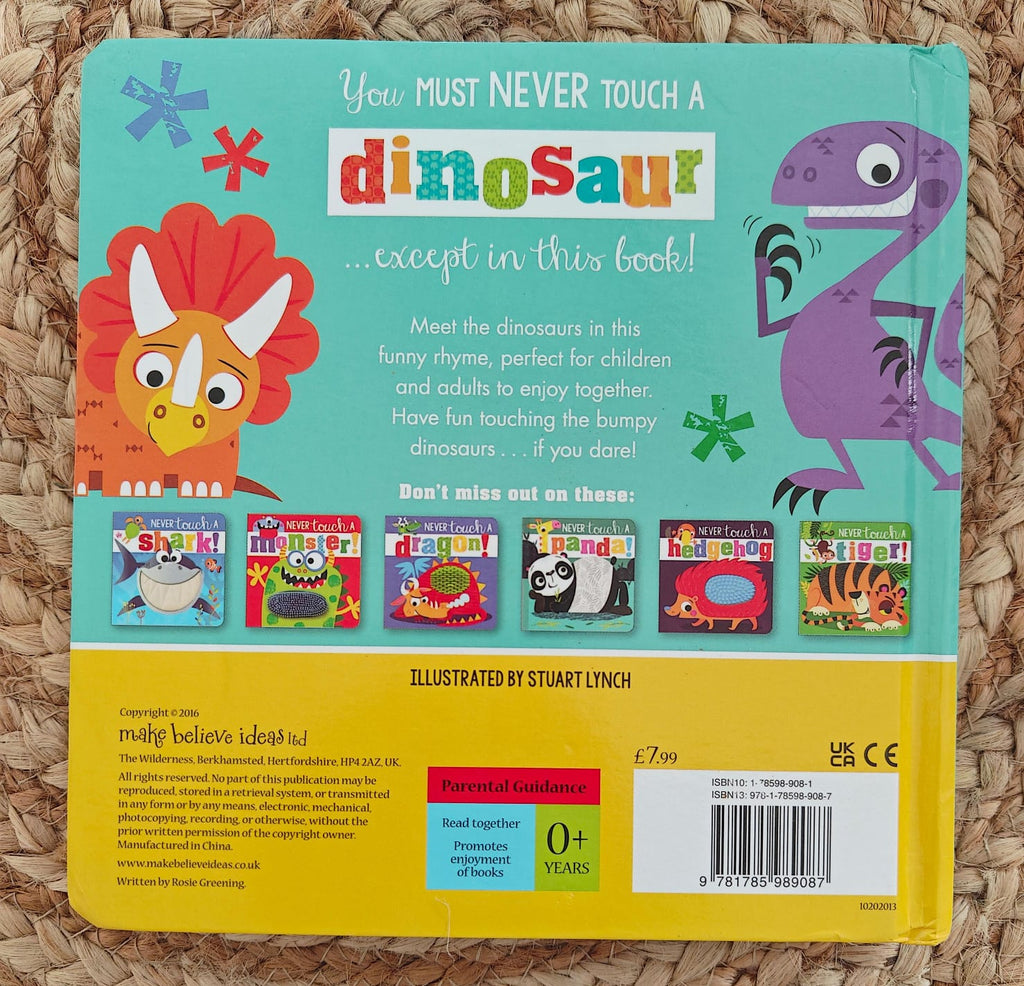 Never Touch A Dinosaur