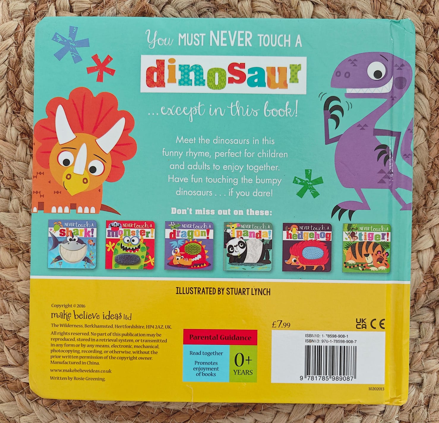 Never Touch A Dinosaur