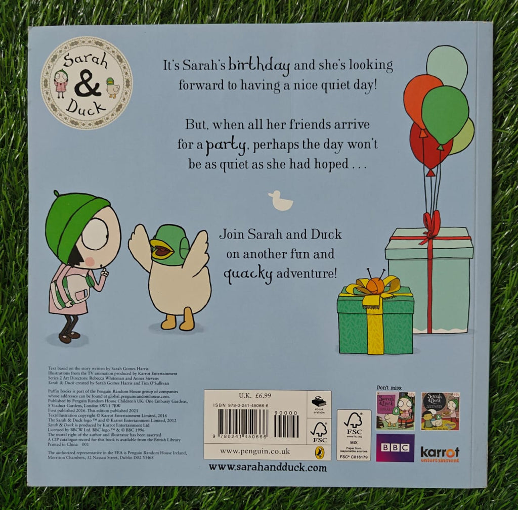 Sarah and Duck Have a Quiet Birthday