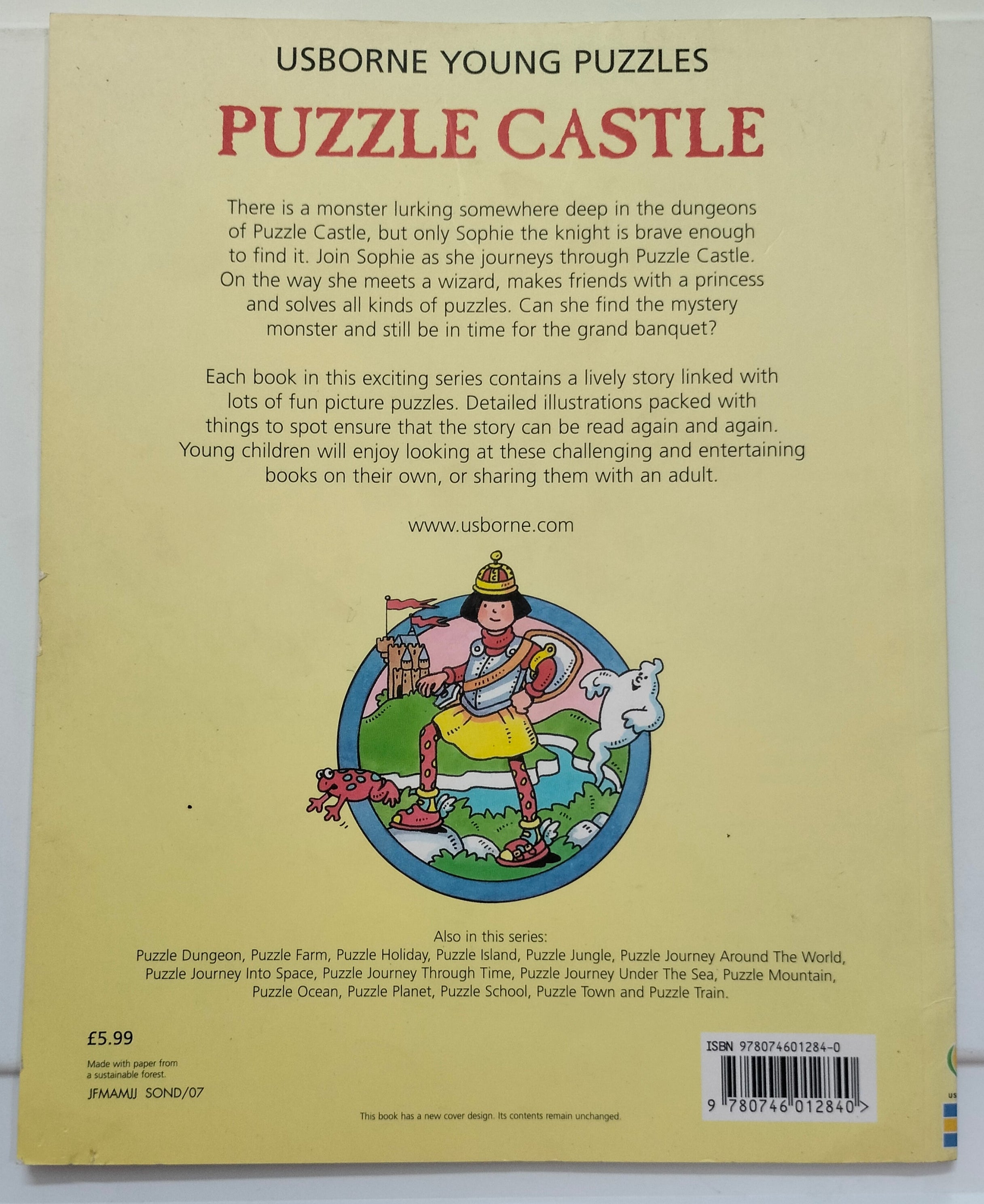 Usborne Young Puzzles - Puzzle Castle