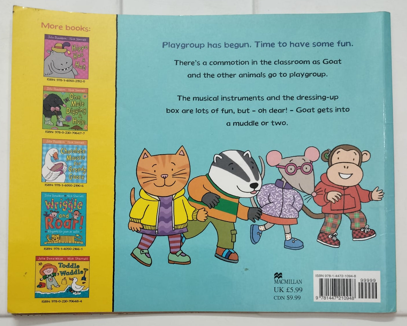 Goat Goes to Playgroup