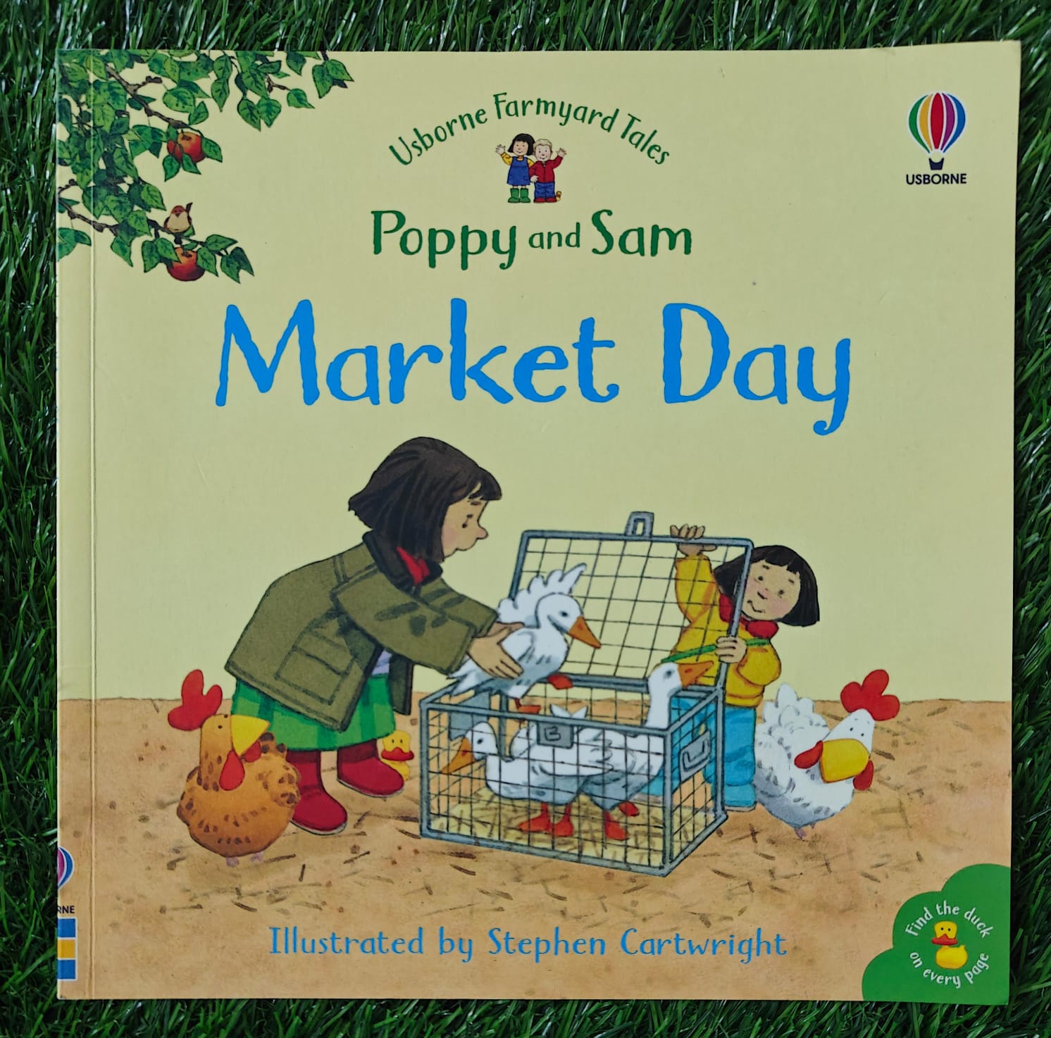Usborne Farmyard Tales Poppy and Sam Market Day