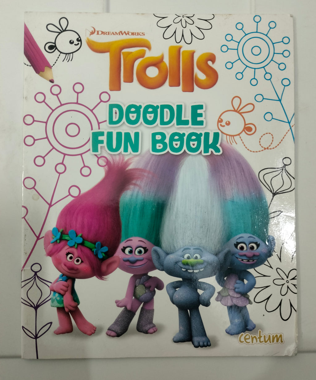 Trolls Doodle Fun Book