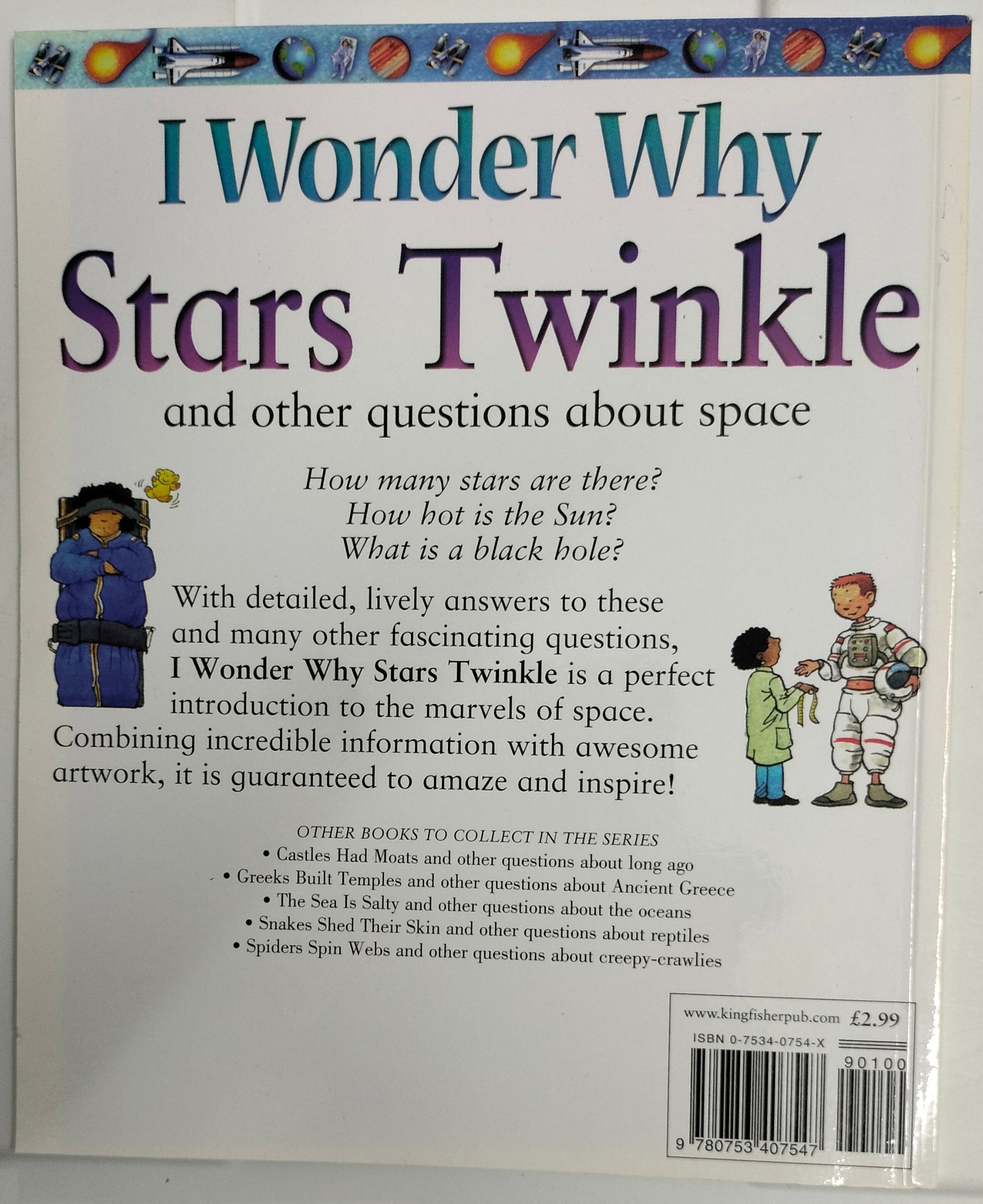 I Wonder Why - Stars Twinkle and other Questions about Space