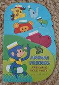 Animal Friends: Swimming Hole Party!: (Animal Books for Toddlers, Jungle Animal Board Book)