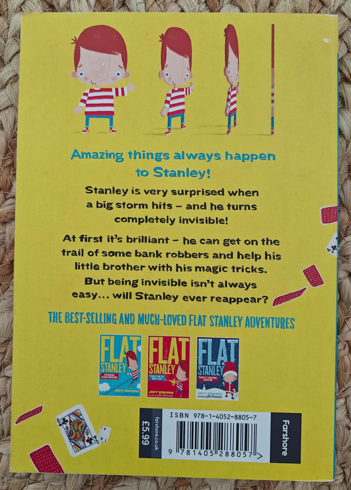 Flat Stanley - Invisible Stanley