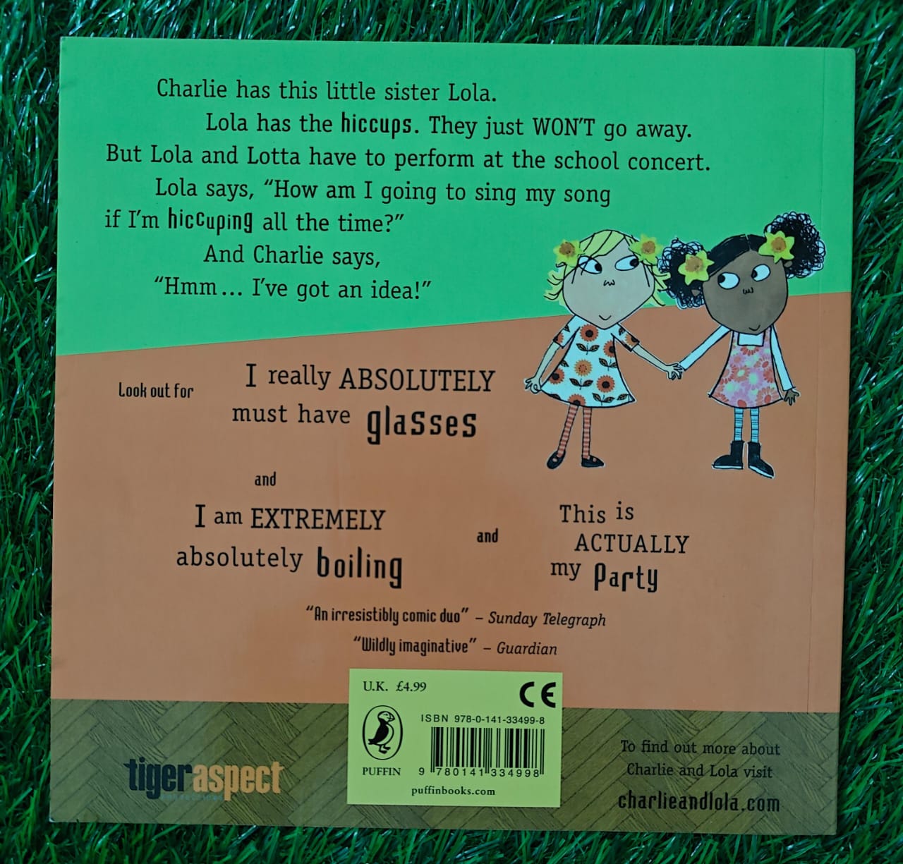 Charlie and Lola :  I Can't Stop Hiccuping !