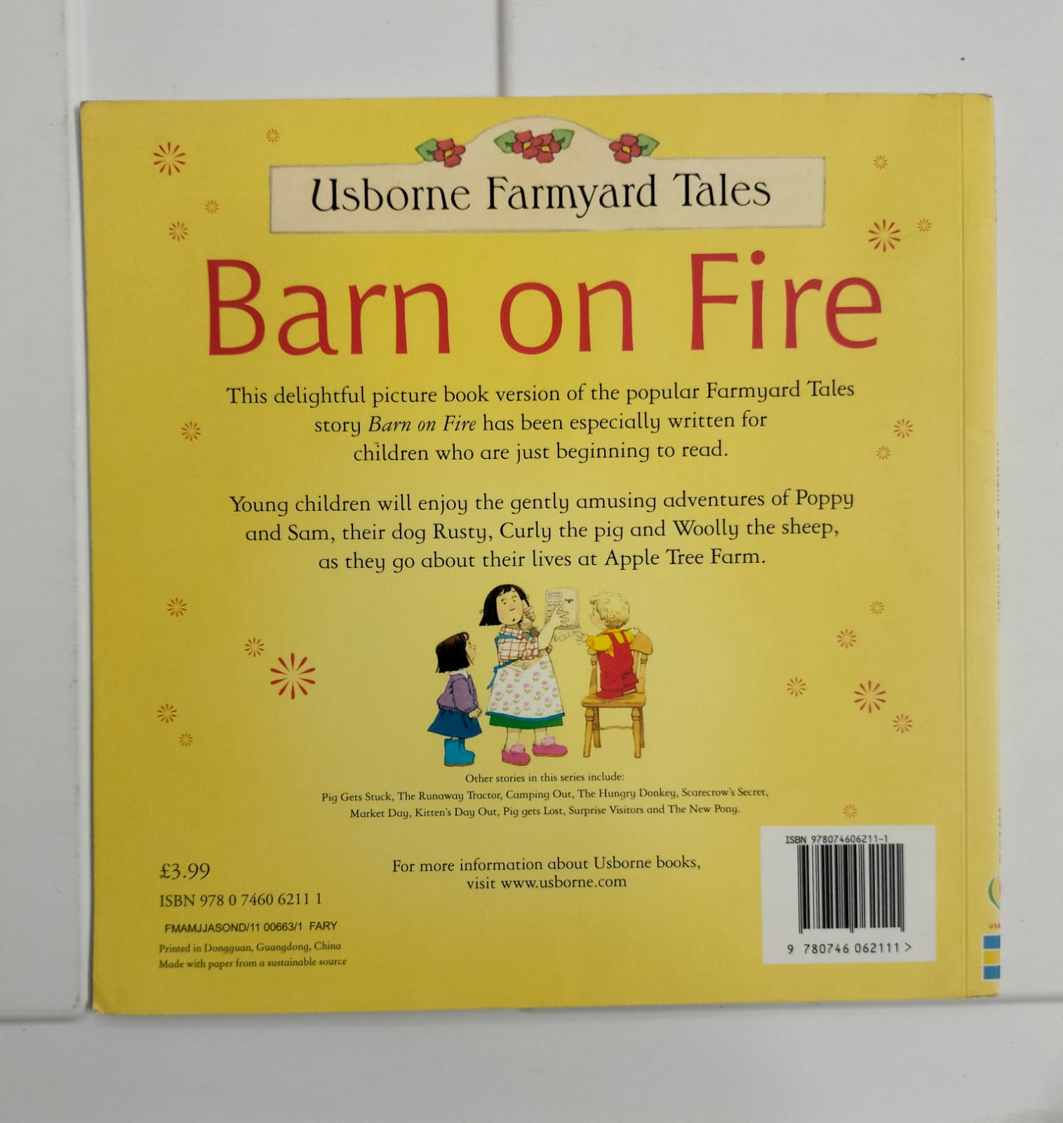 Usborne Farmyard Tales - Barn On Fire