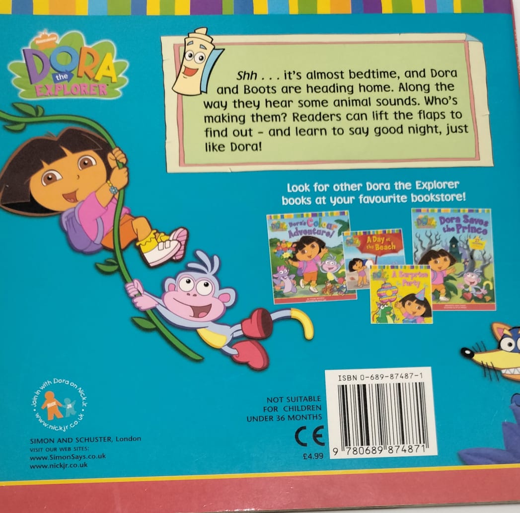 Good Night Dora! A Lift-the-Flap Story