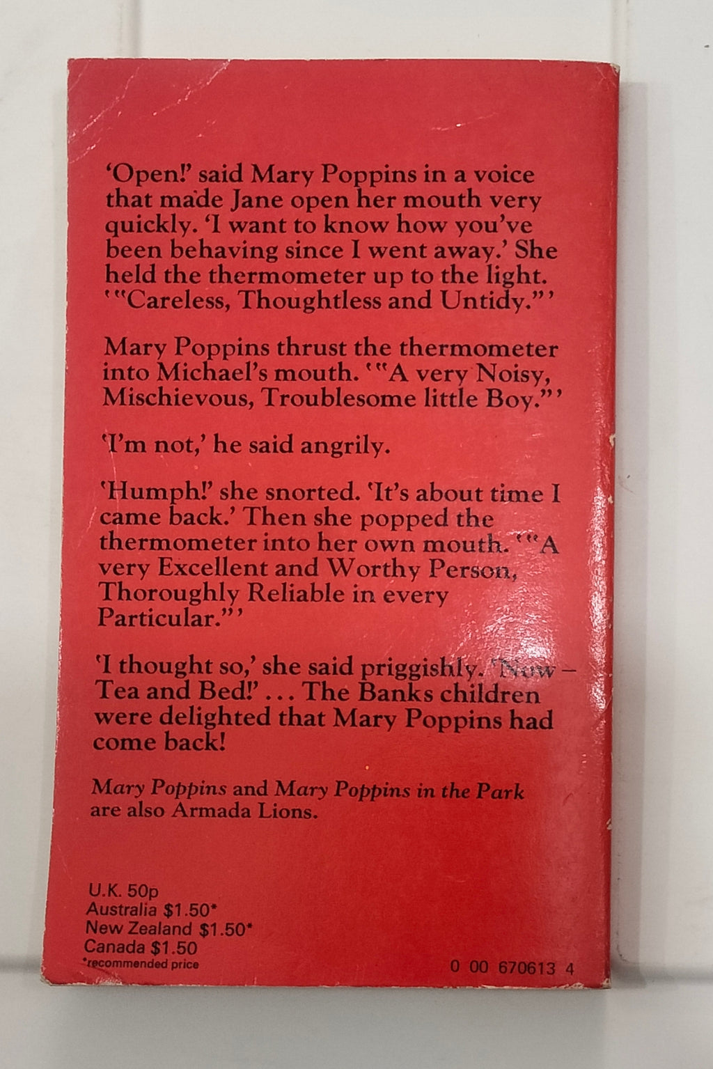 Mary Poppins Come Back