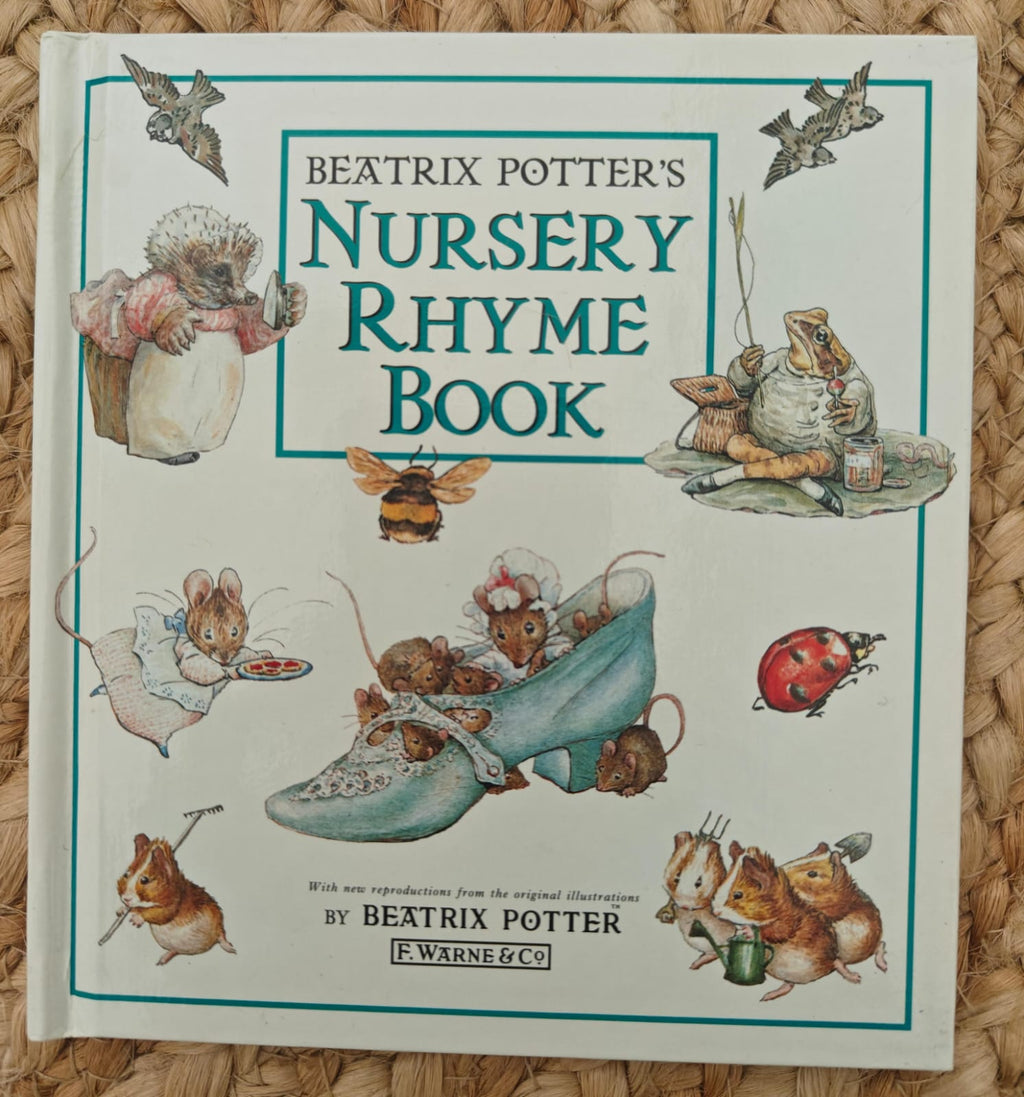 Beatrix Potters Miniature Nursery Library