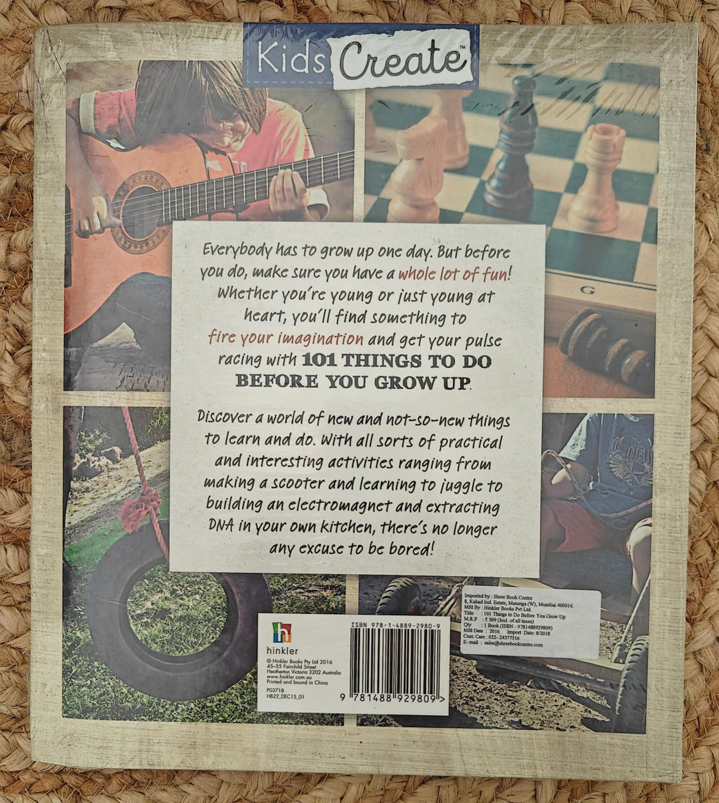 101 Things To Do Before You Grow Up