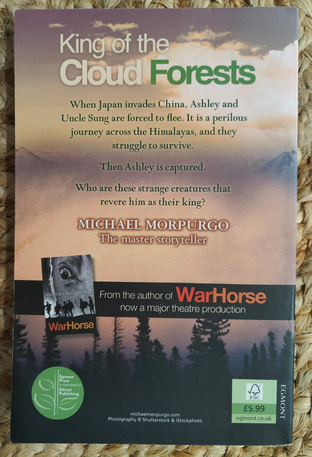 Michael Morpurgo King of the Cloud Forests
