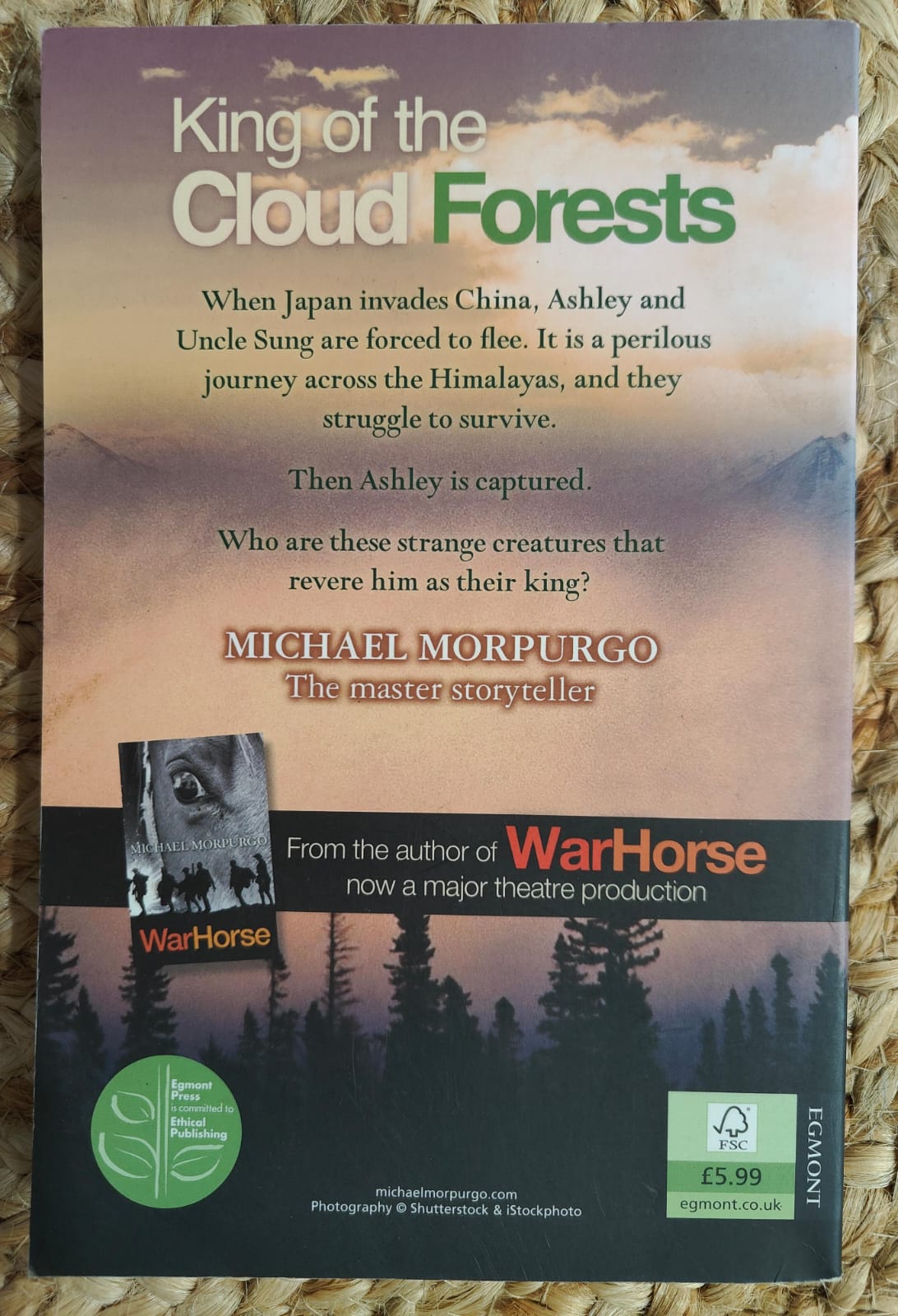 Michael Morpurgo King of the Cloud Forests