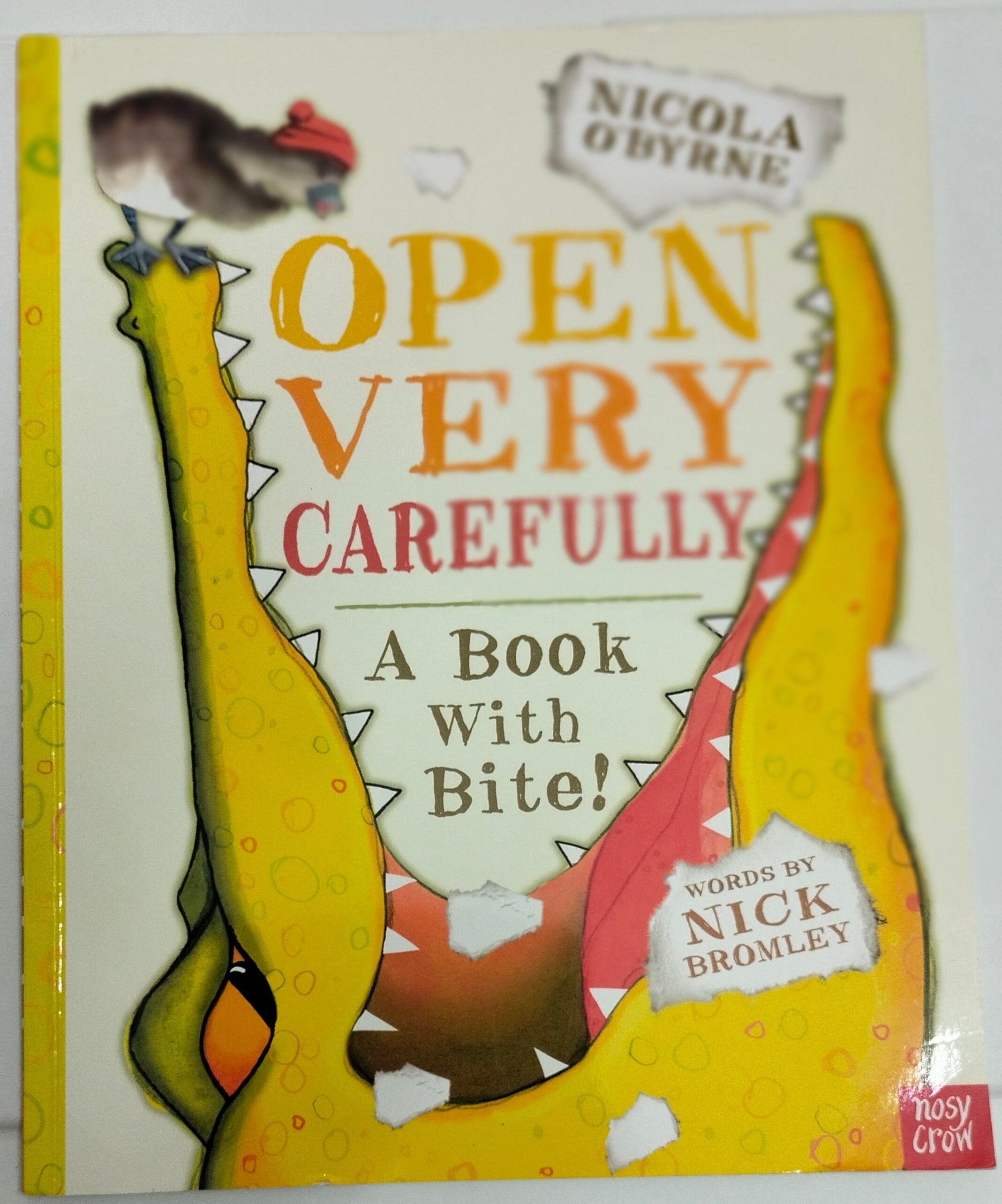 Open Very Carefully a Book With Bite!