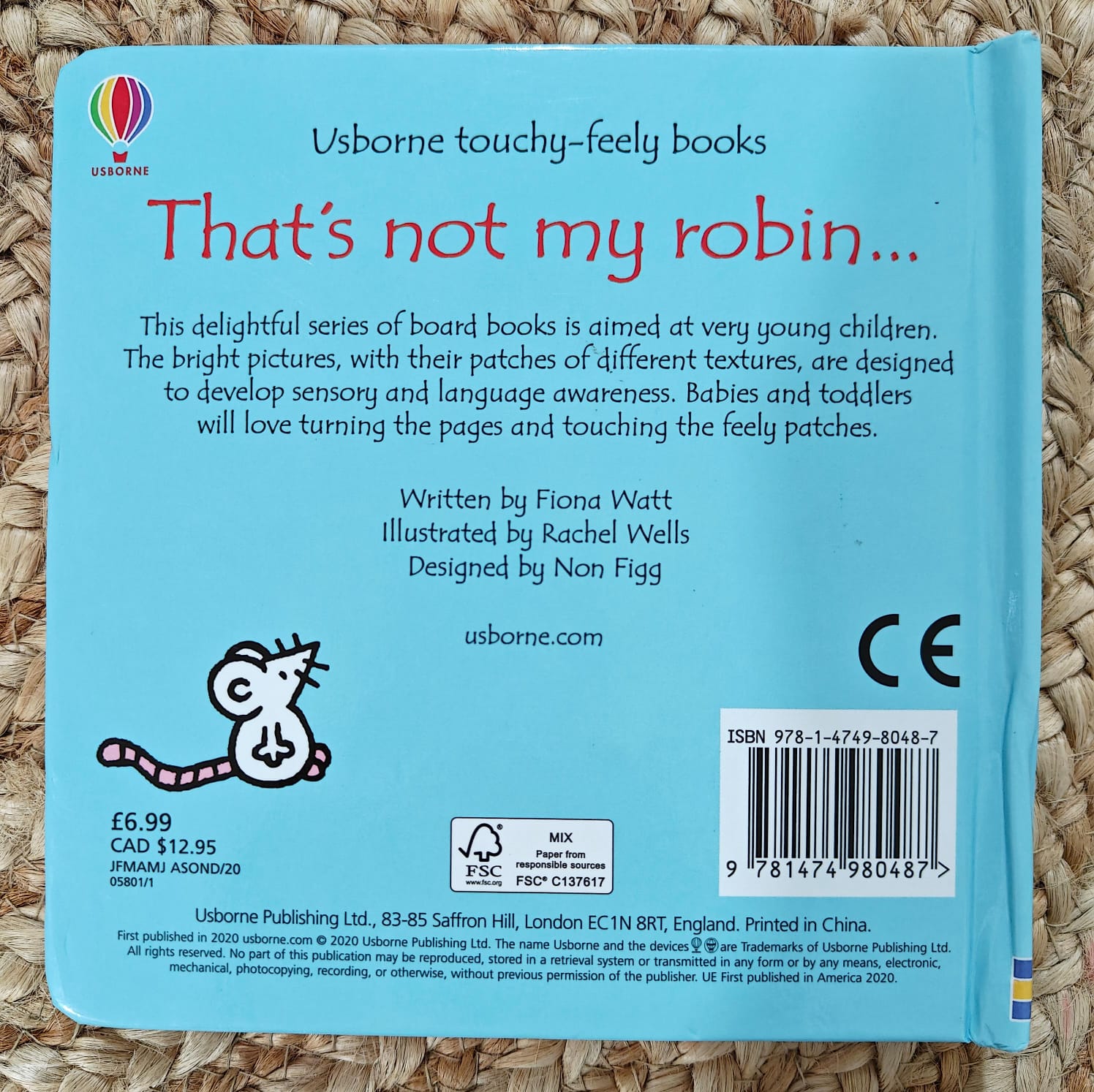 That's Not My Robin.... It's Chest to Soft.