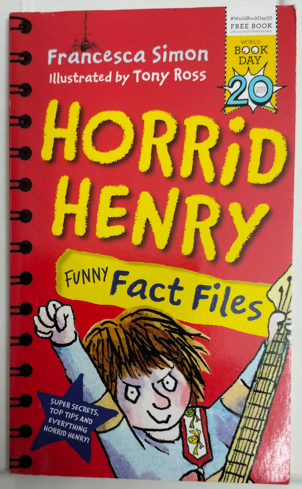 World Book Day - Horrid Henry Funny Fact Files