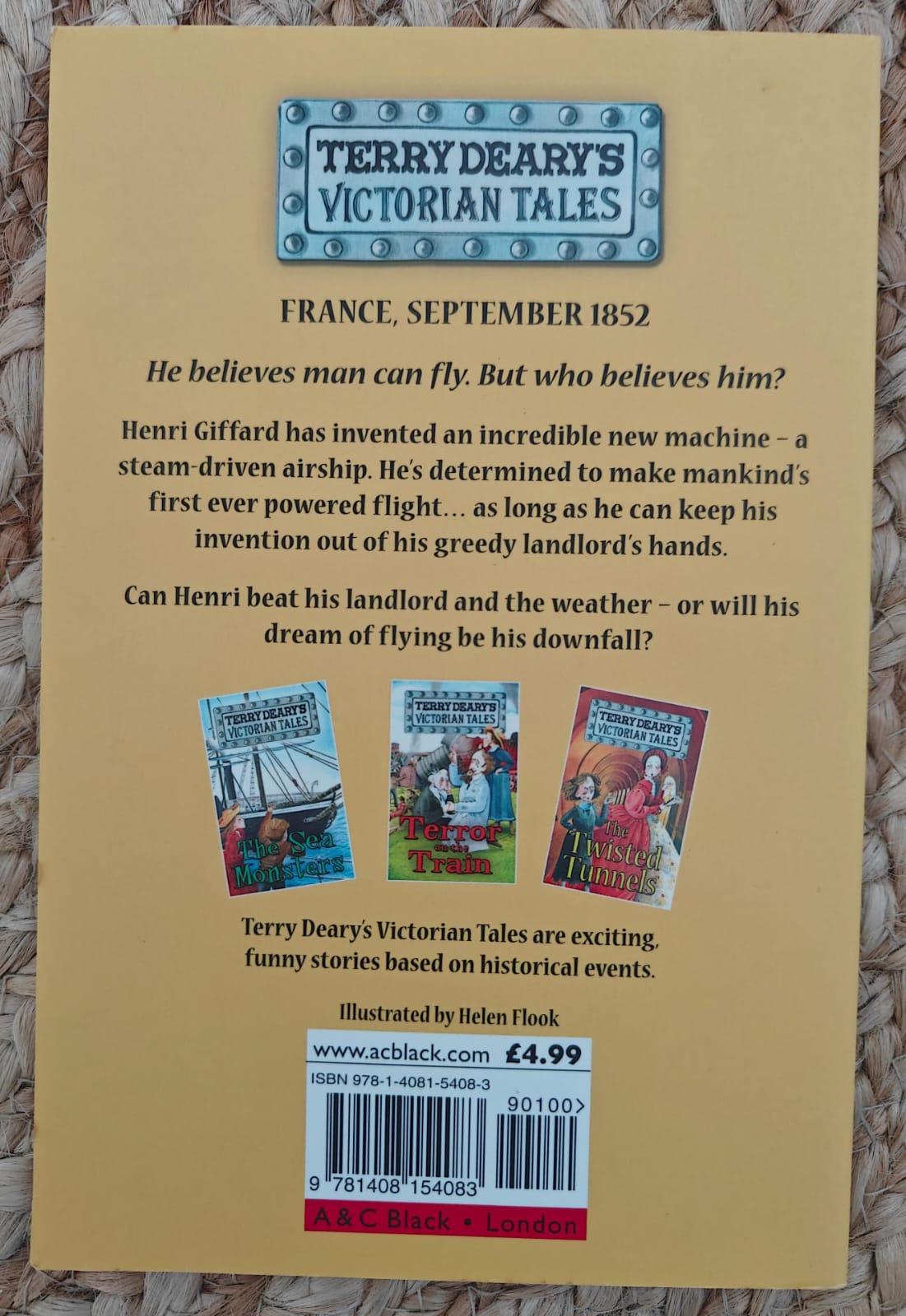 The Fabulous Flyer
*(Terry Deary’s Victorian Tales)*