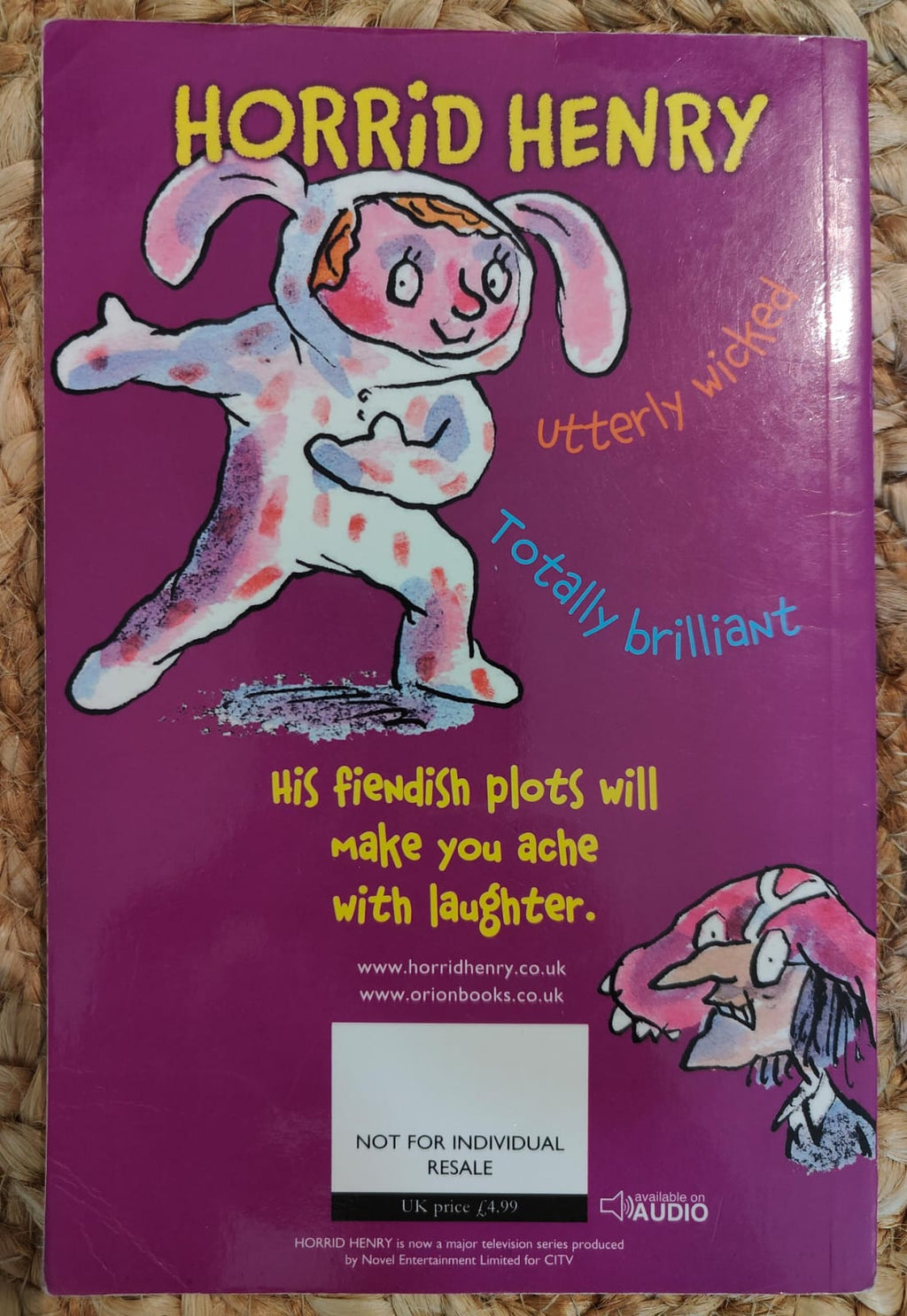 Horrid Henry Under Pants