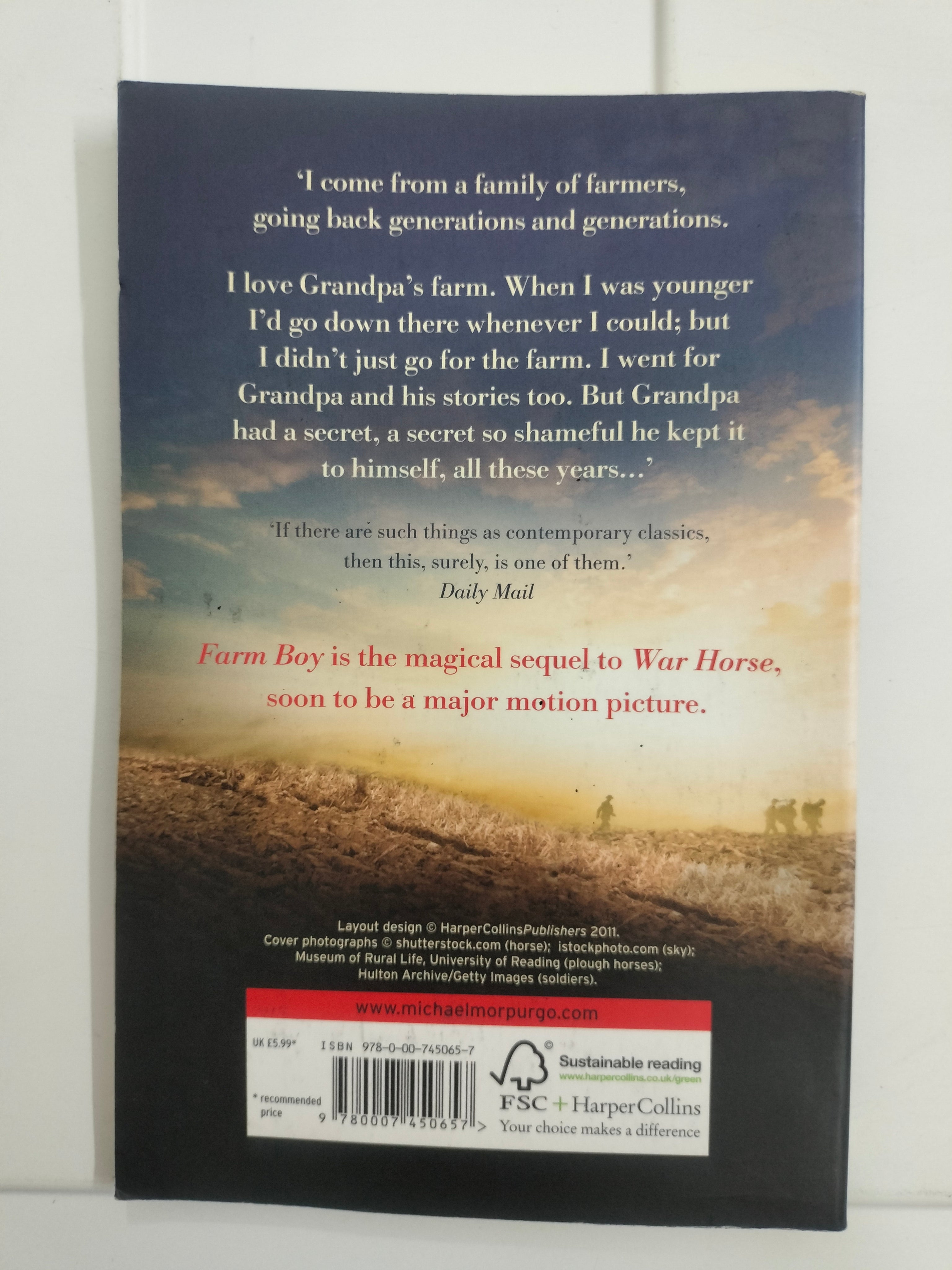 Michael Morpurgo - Farm  Boy