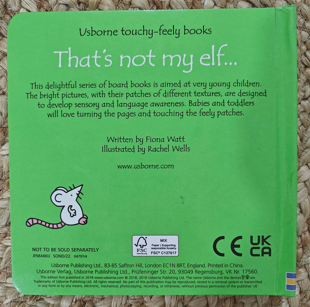 That's Not My Elf....It Gloves are too Fuzzy