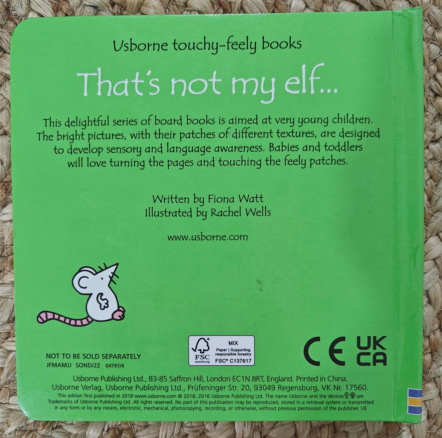 That's Not My Elf....It Gloves are too Fuzzy