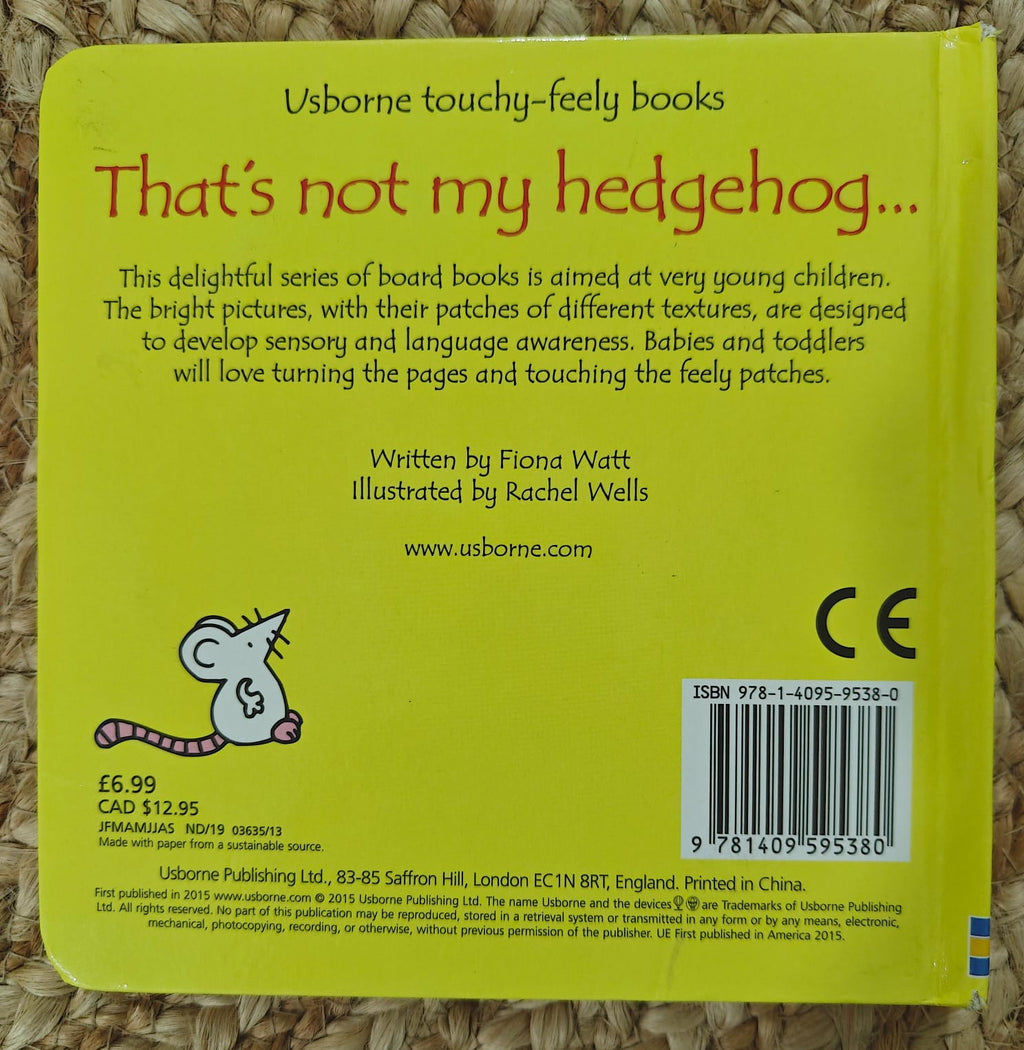 That's Not My Hedgehog