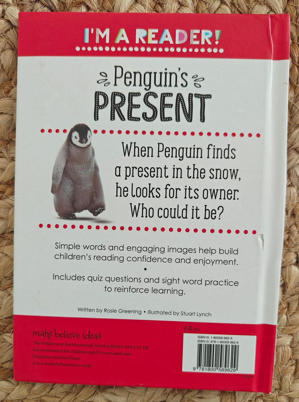 I'm A Reader - Penguin's Present