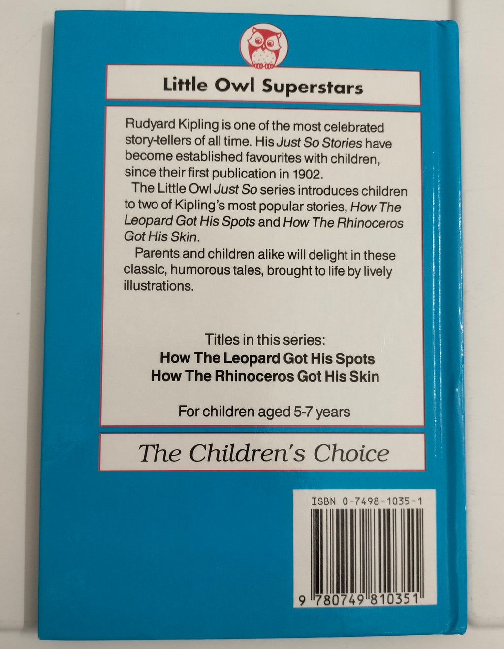 Rudyard Kiplings Just so Stories - How the Rhinoceros got his Skin