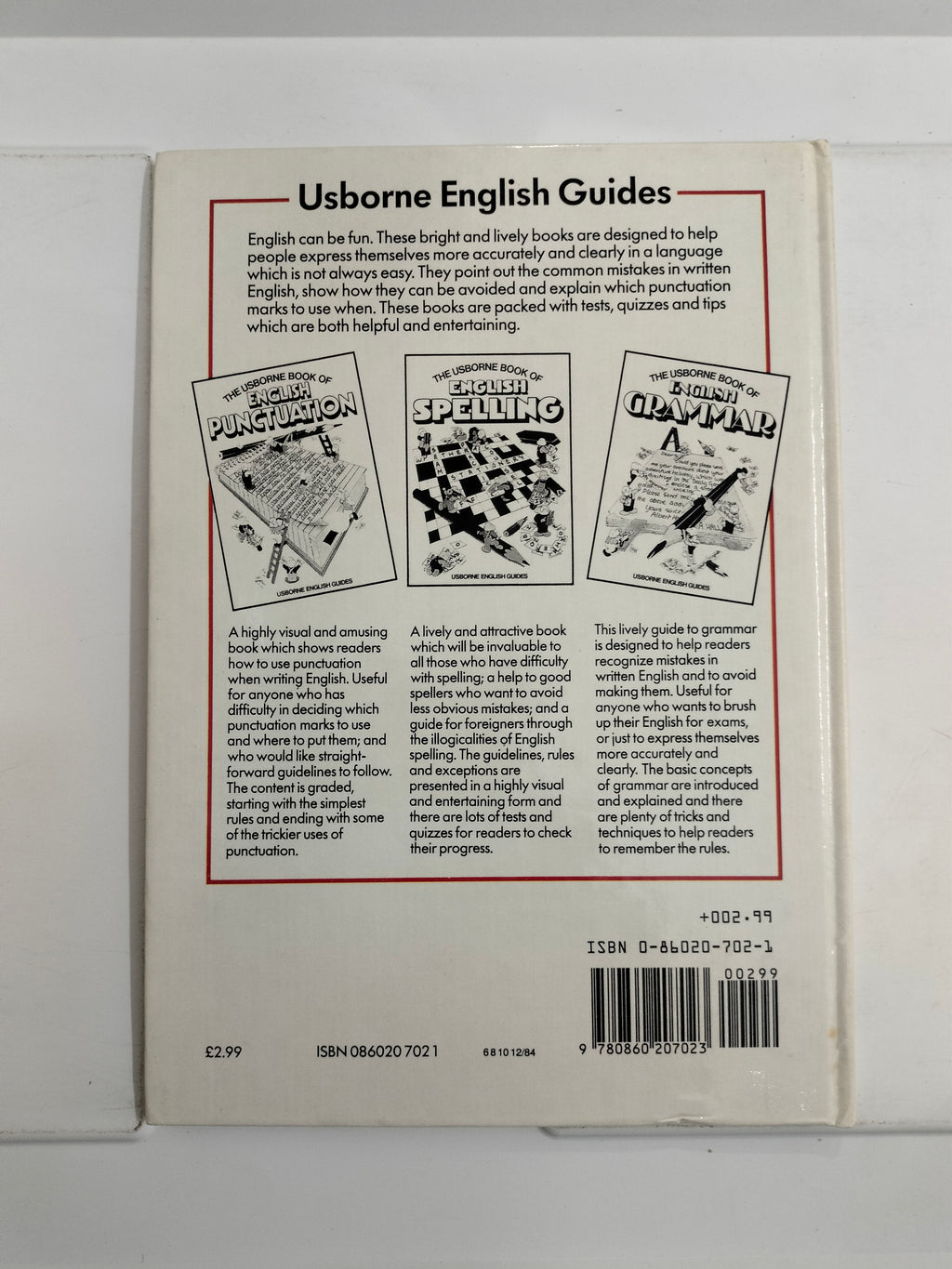 The Usborne Book of English Punctuation