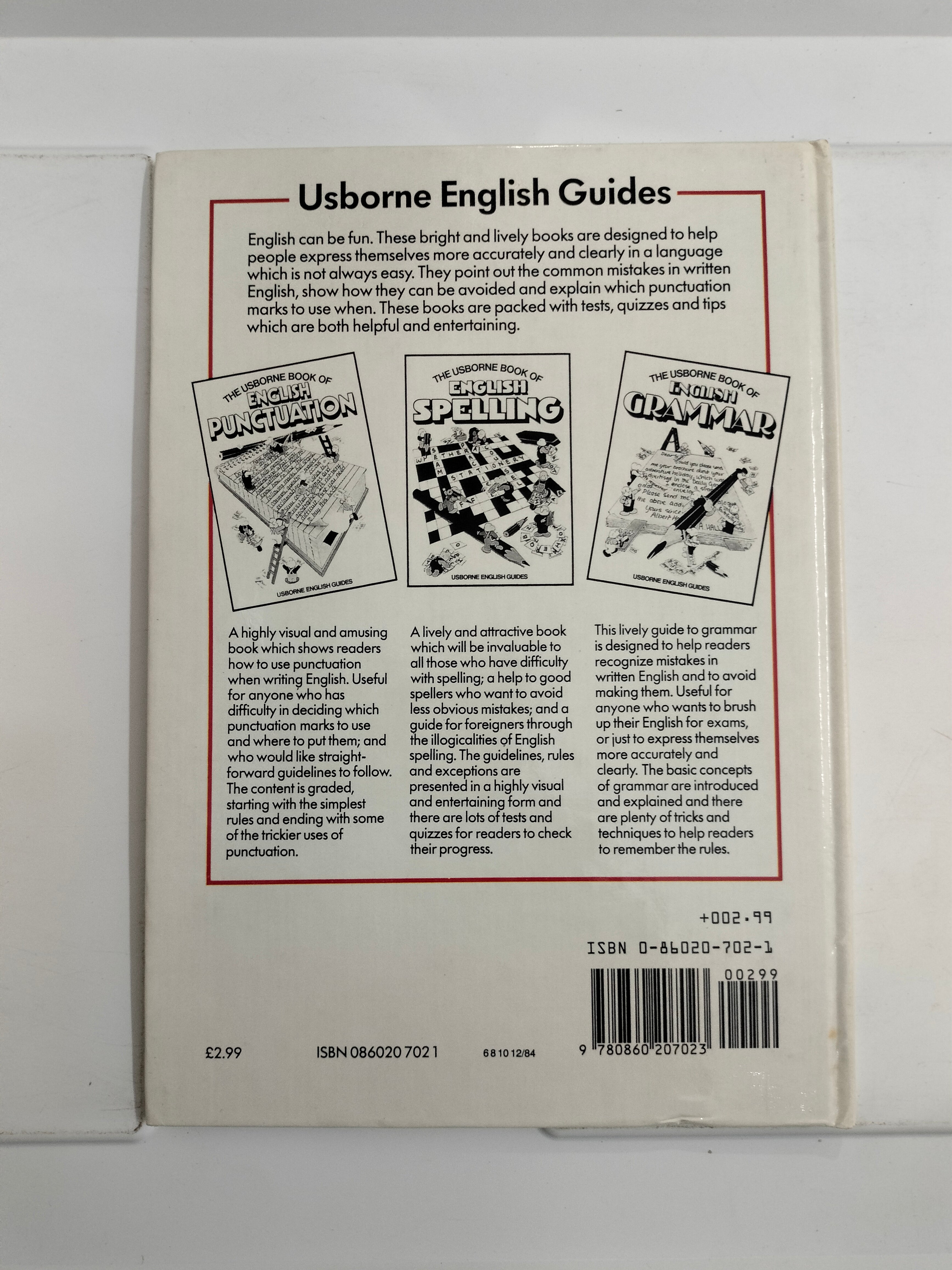 The Usborne Book of English Punctuation