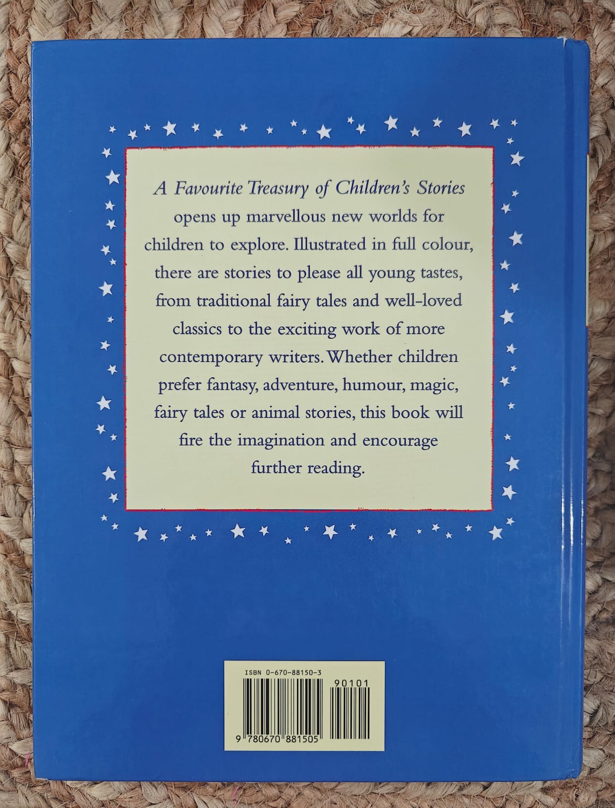 A Favourite Treasury of Children's Stories