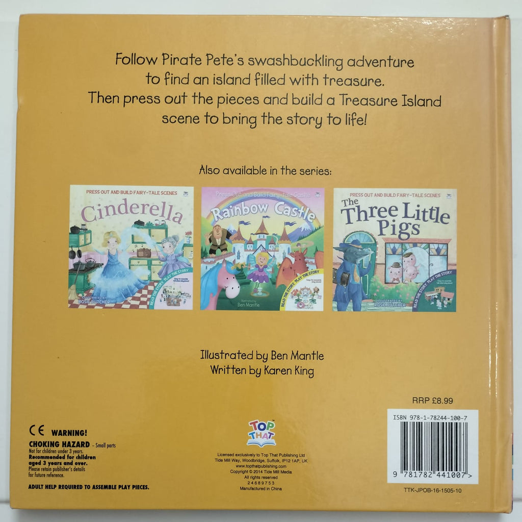 Press Out and Build Pirate Ship - Treasure Island