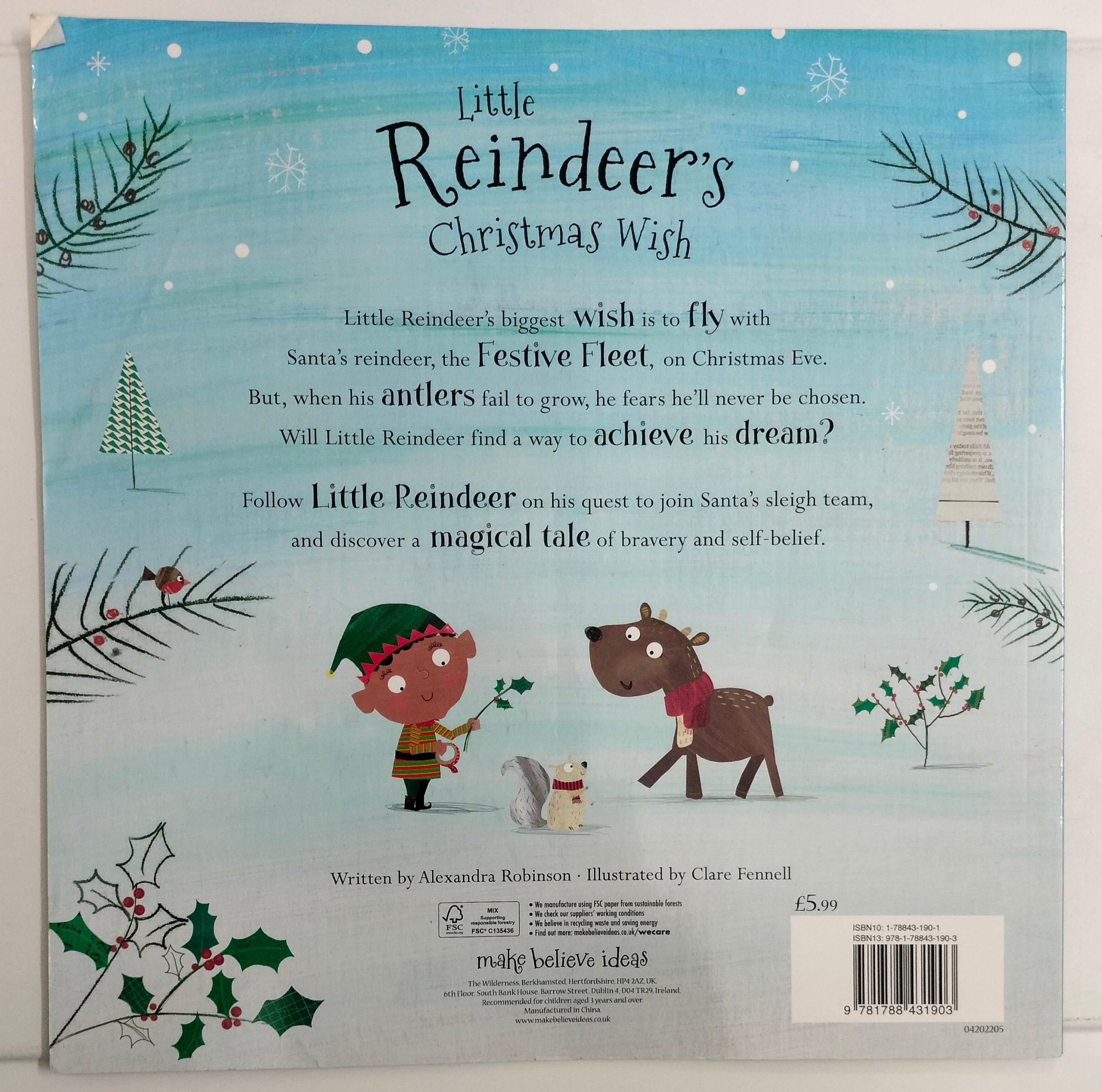 Little Reindeer's Christmas Wish