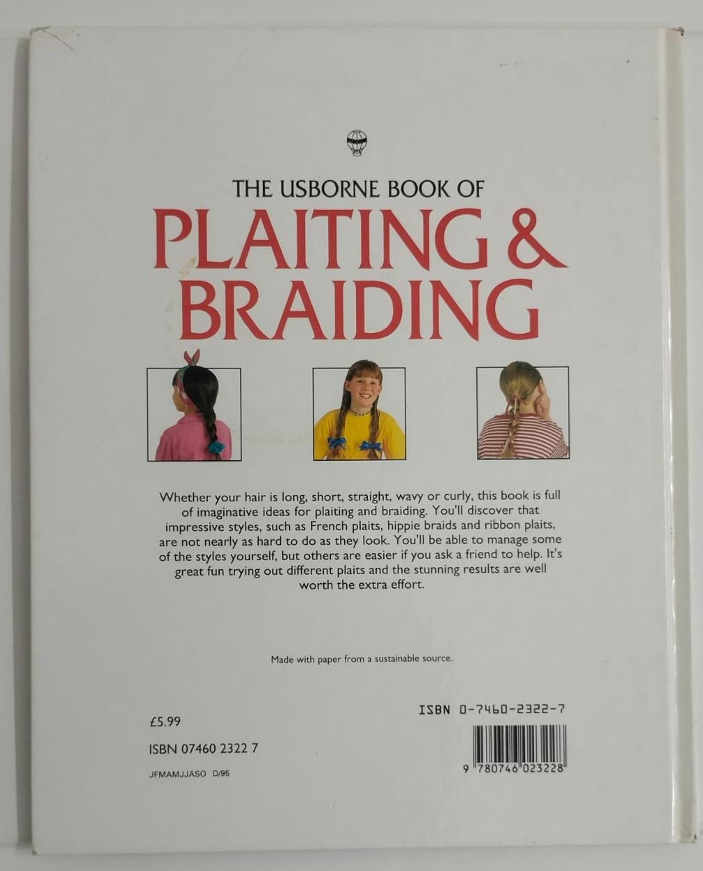 The Usborne Book of Plaiting and Braiding