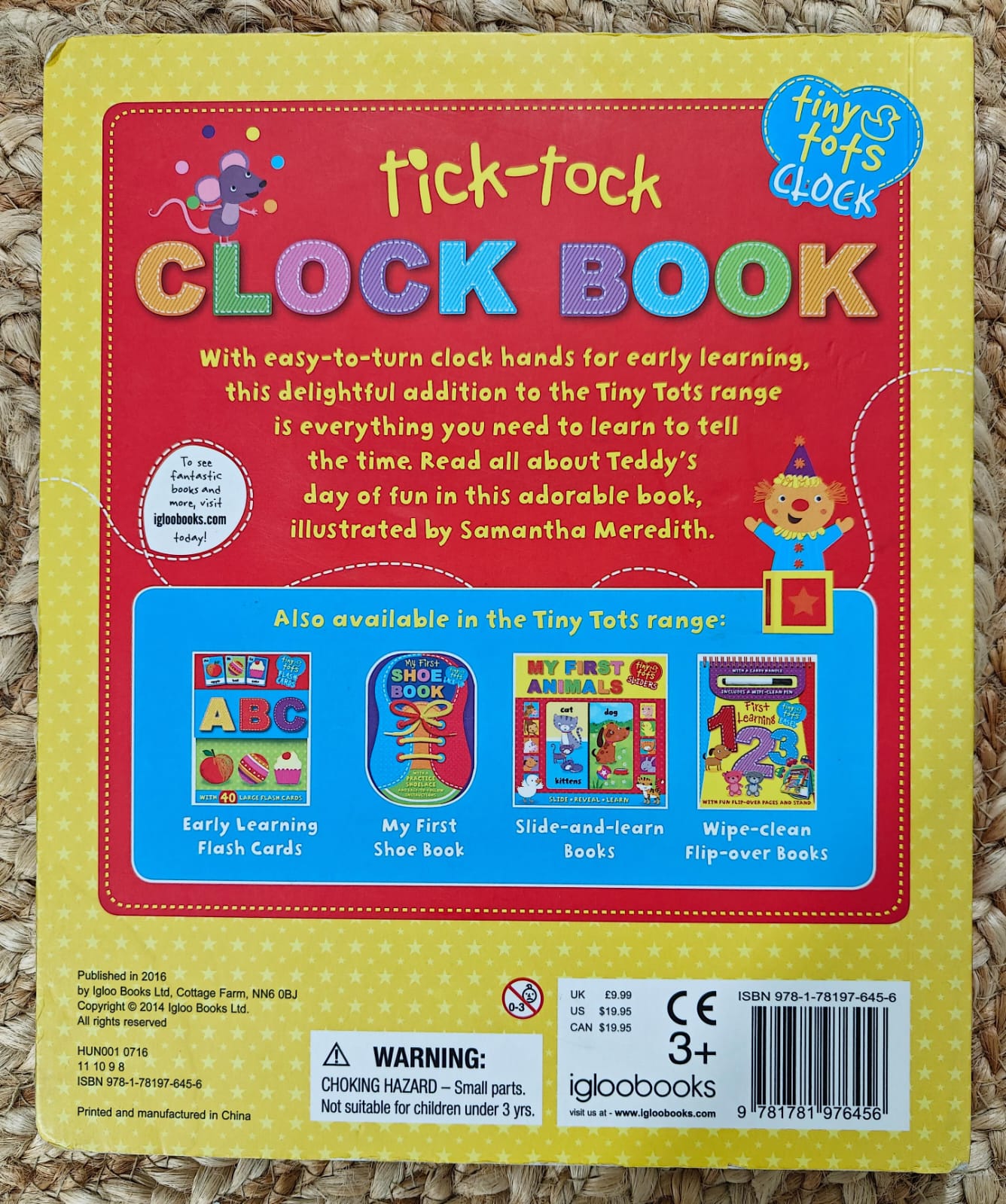 Tick Tock Clock Book