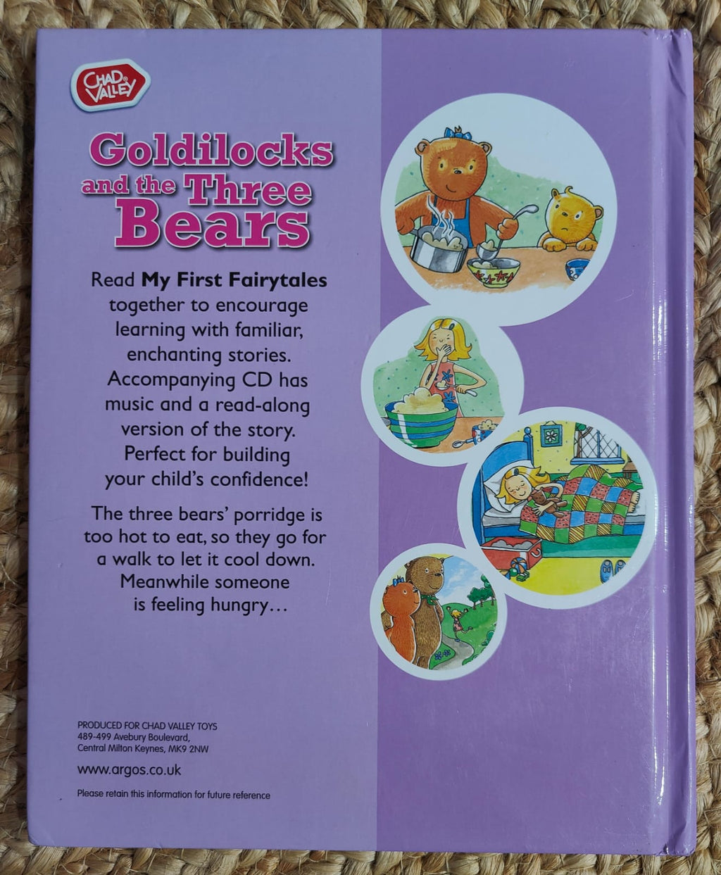 Goldilocks and the Three Bears (CD not Available)