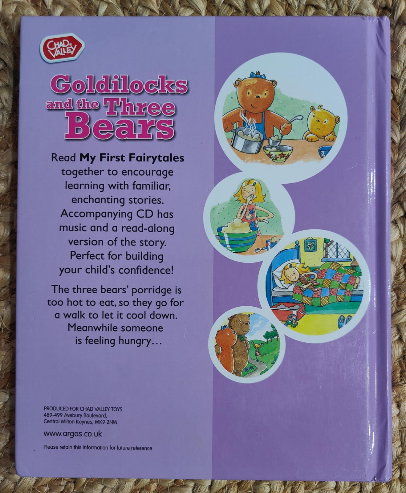 Goldilocks and the Three Bears (CD not Available)