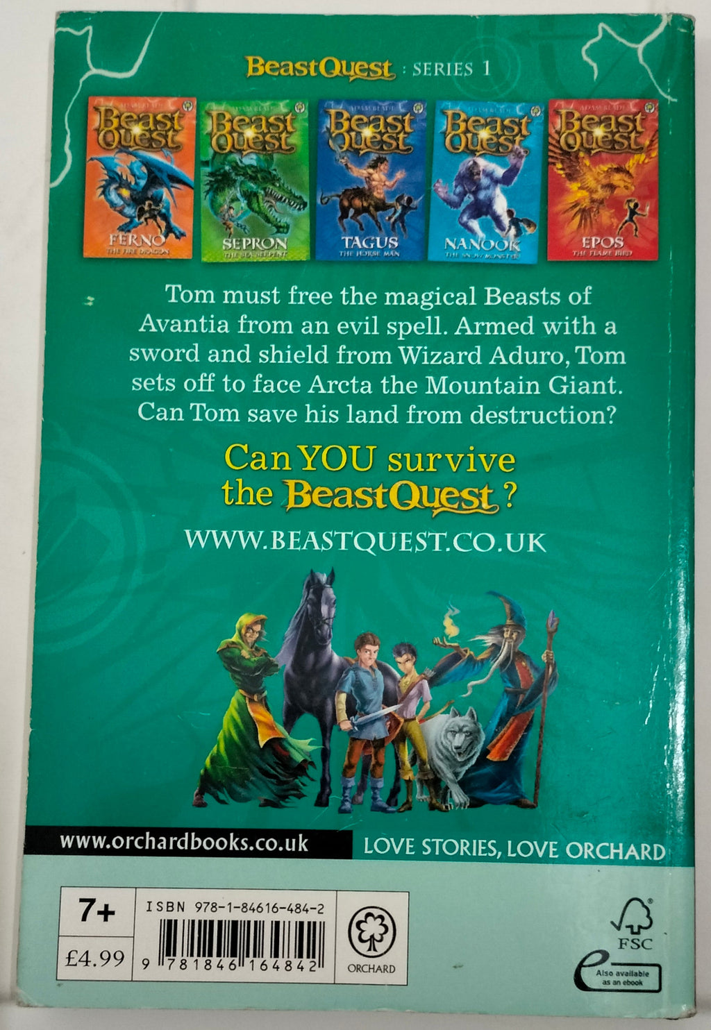 Beast Quest - Arcta the Mountain Giant