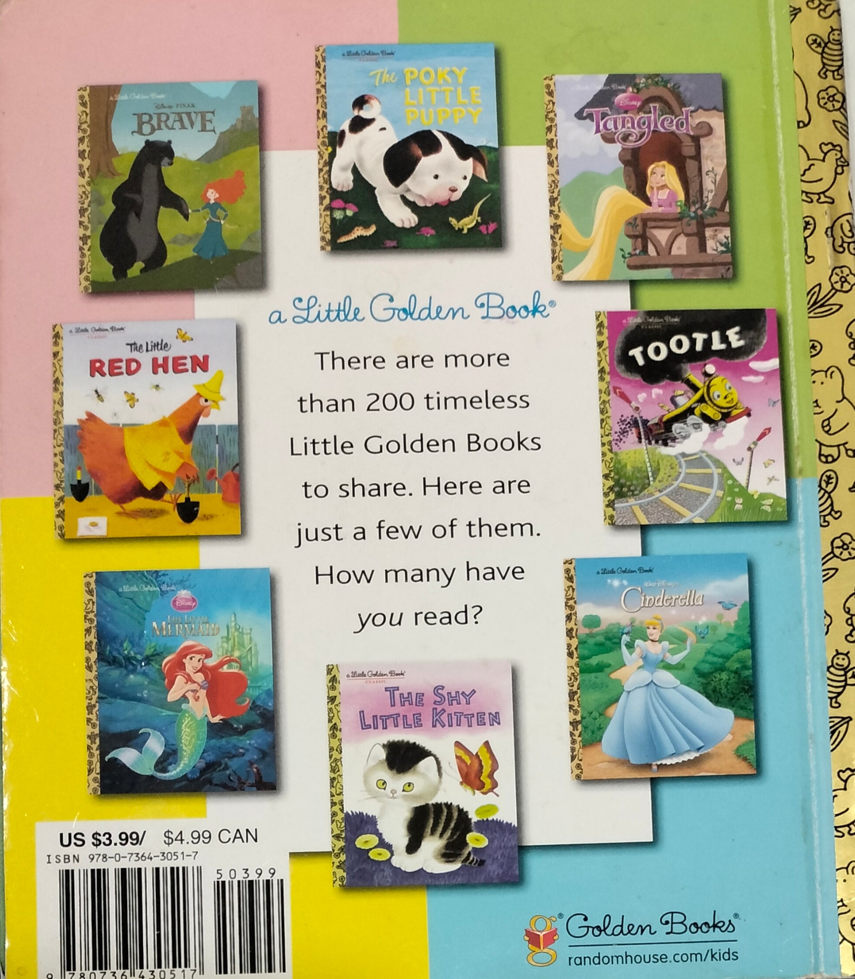 A Little Golden Book - Disney Frozen