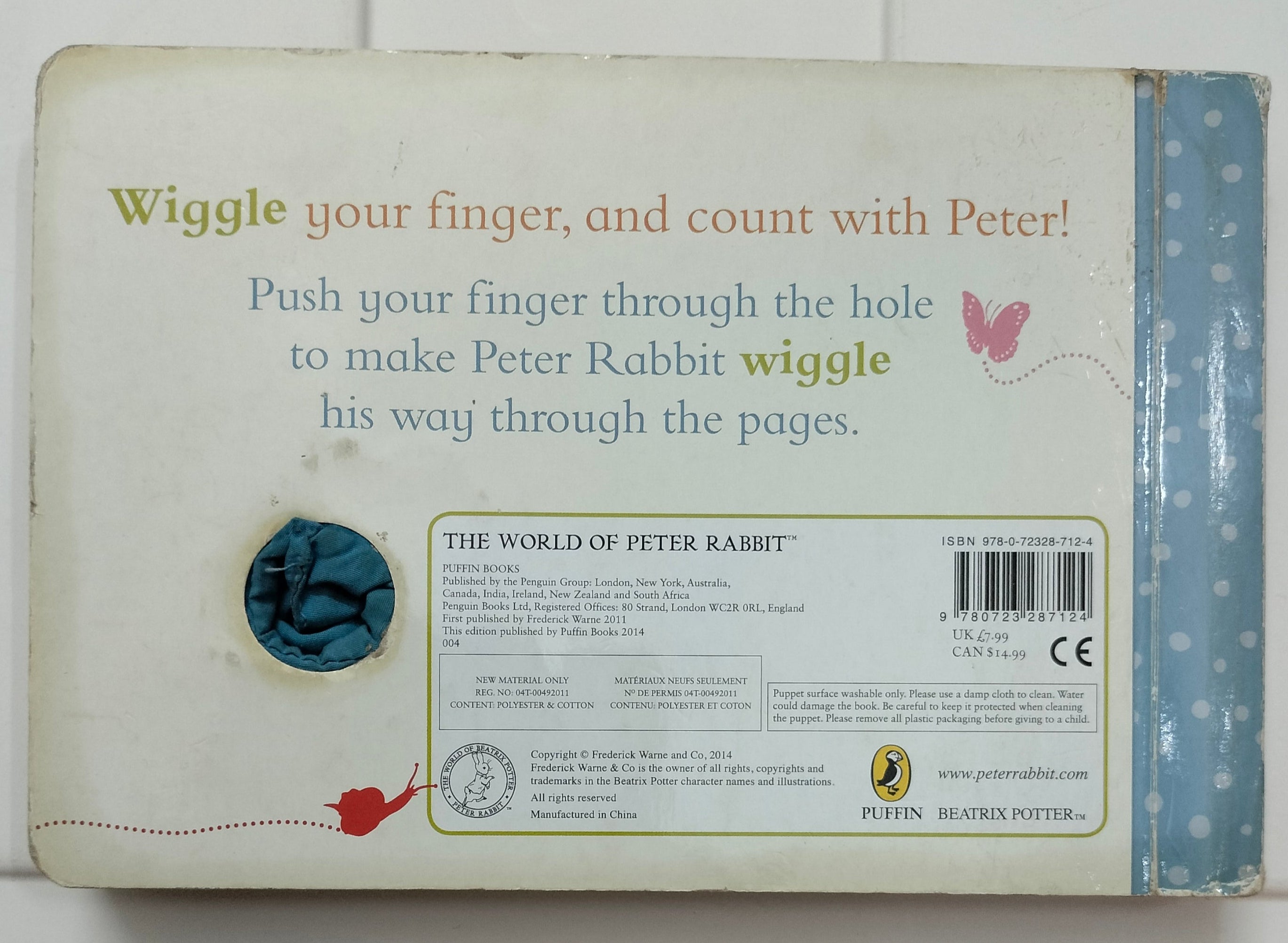 Peter Rabbit - Finger Puppet Book