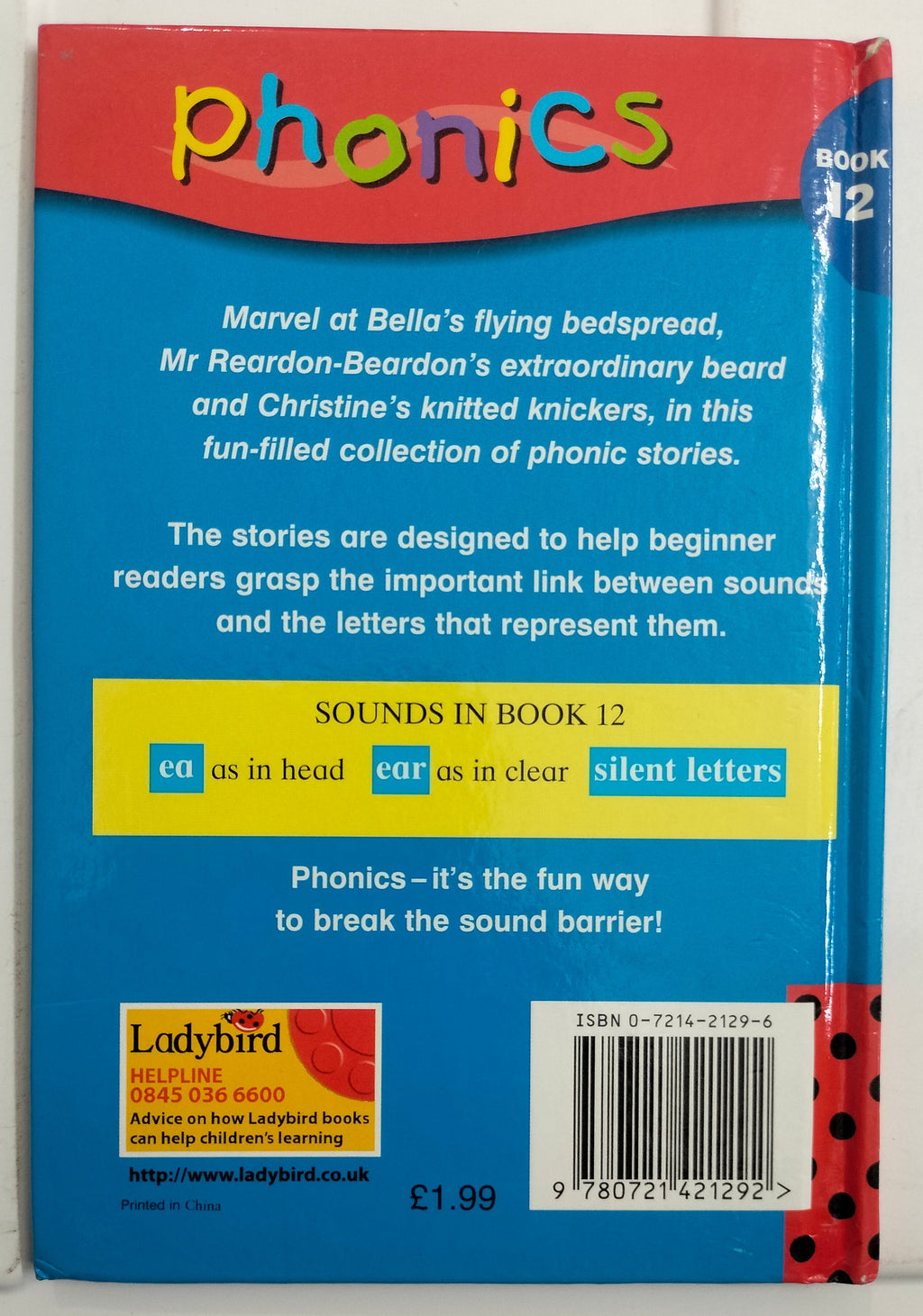 Phonics - Bella's Bedspread